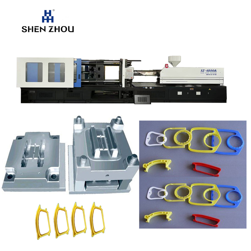 Máquina de moldagem por injeção de alça de garrafa